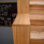 Carpintería en madera -  escalera