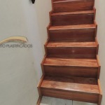 revestimiento y plastificado de escalera