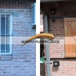 postigones de madera