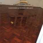 pulido y plastificado de piso de madera